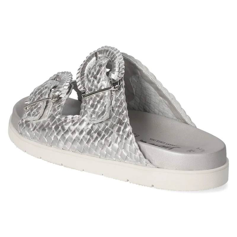 Pantoletten JAMESCHA 701 Silber
