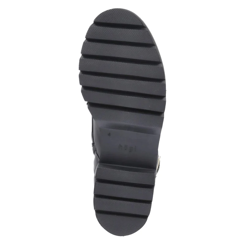 Schnürstiefeletten Schwarz