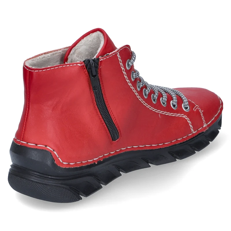 Stiefeletten Rot