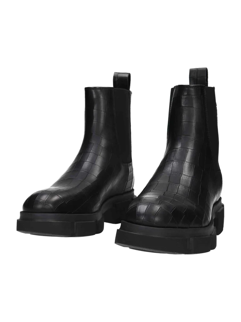 CPH570 croco leather black