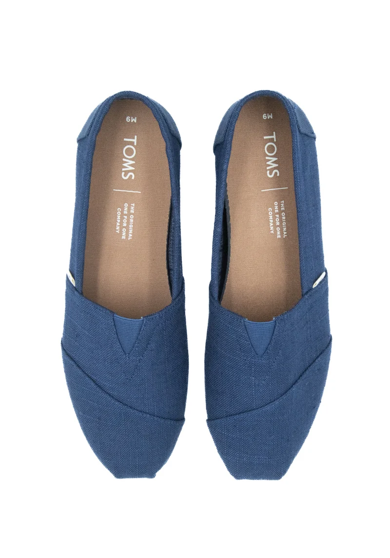 10008553 MN Linen Rope Sole navy