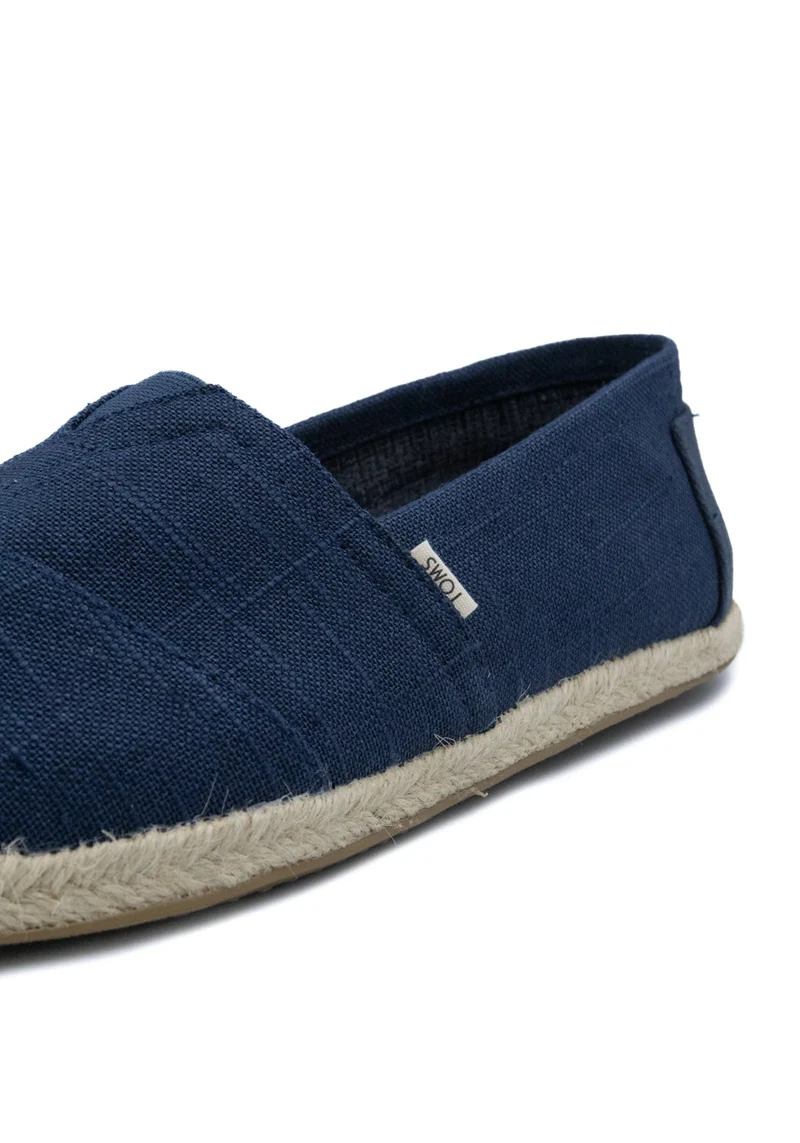 10008553 MN Linen Rope Sole navy