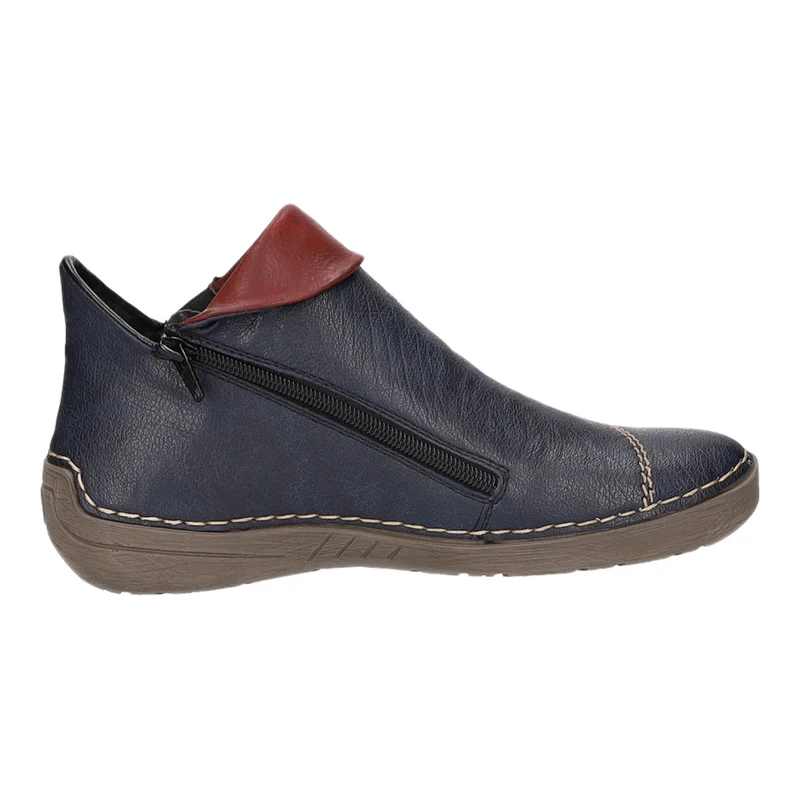 Rieker Schlupf-/Reißverschlußstiefelette Kaltfutter bis 35mm Absatz (casual)