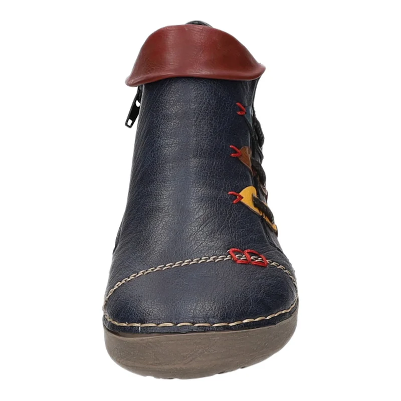 Rieker Schlupf-/Reißverschlußstiefelette Kaltfutter bis 35mm Absatz (casual)