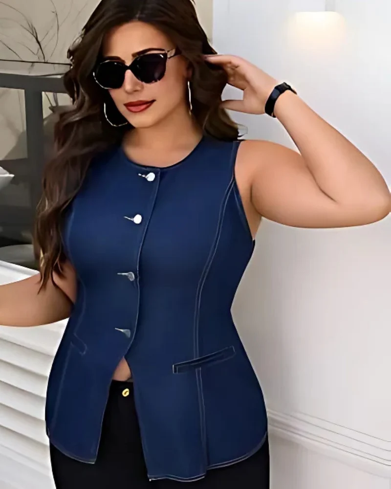 Toronto Denim Vest