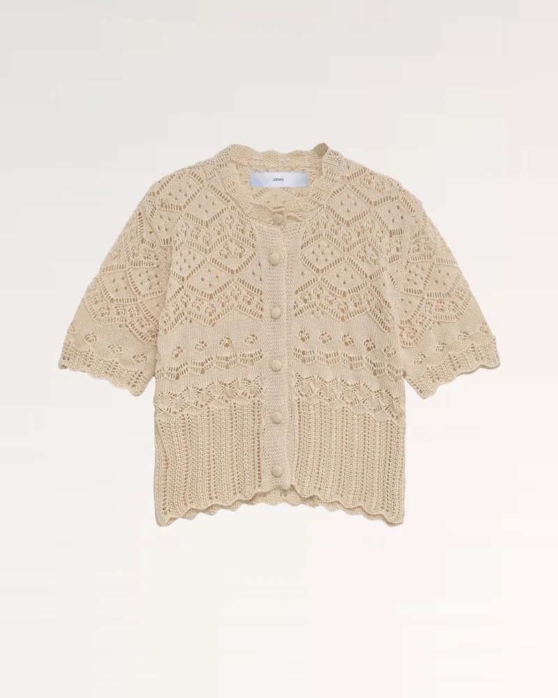 Aurora Jackquard Mesh T-shirt