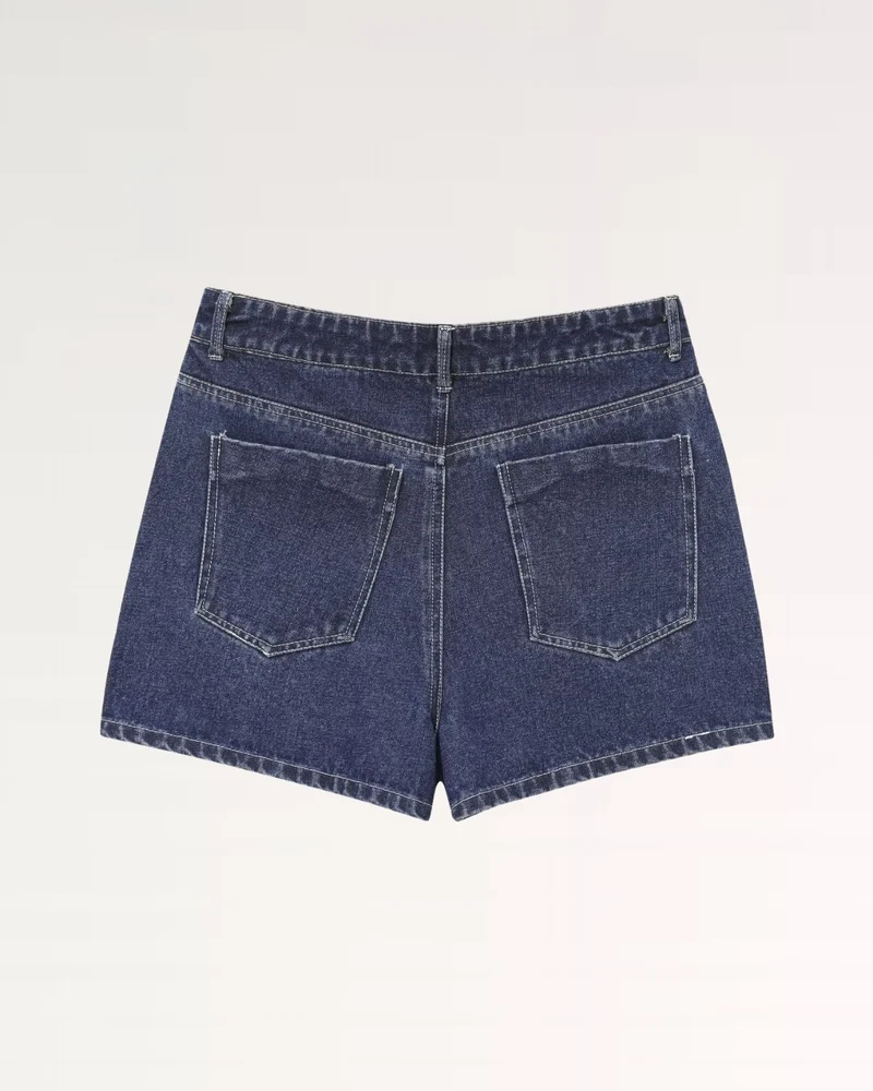 New york Denim Skirt Navy Blue