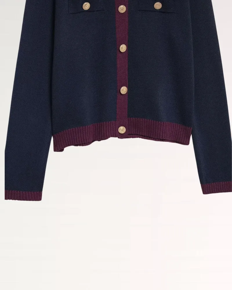 Franziska Old Money Cardigan