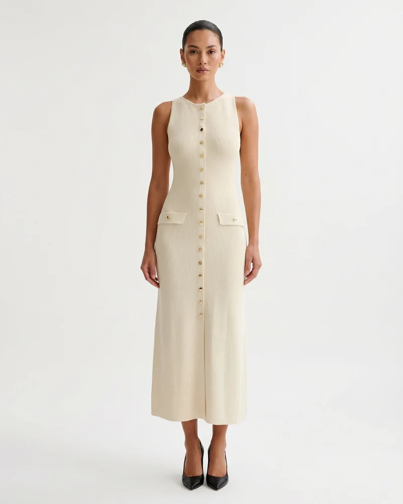 Old Money Knitted Dress