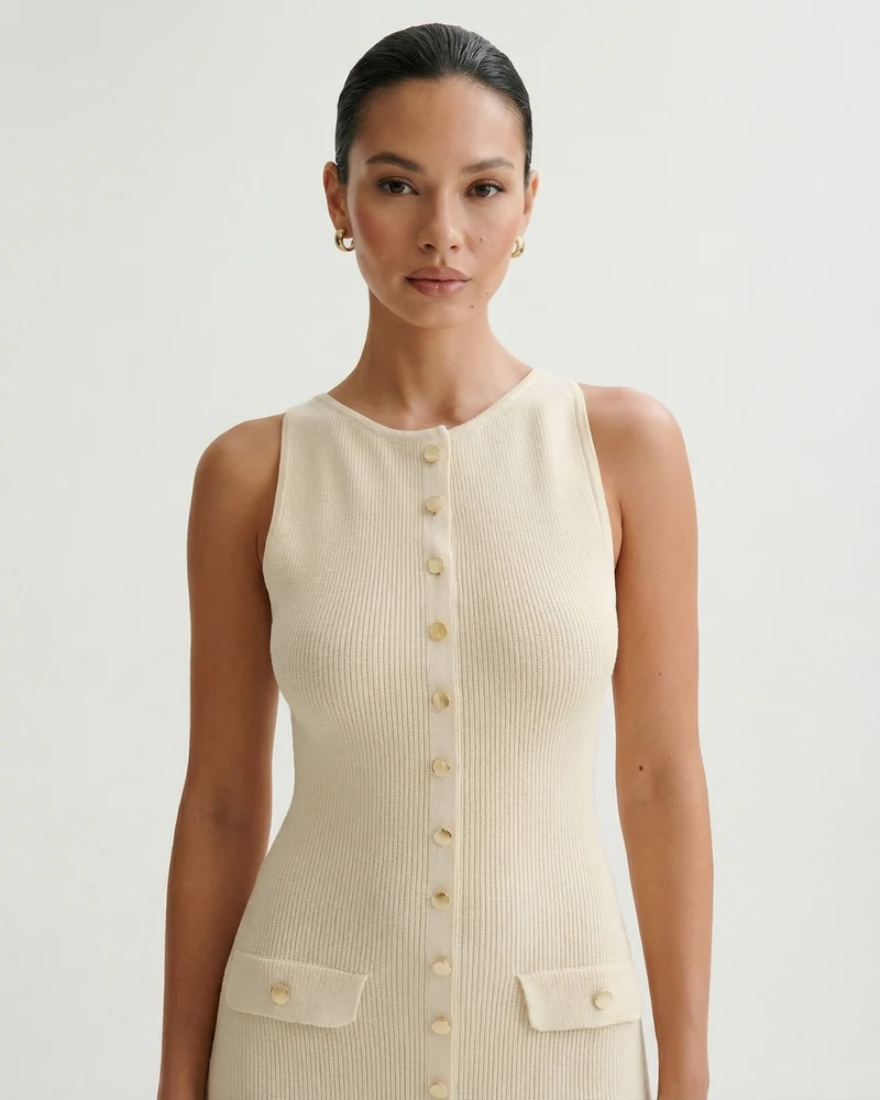 Old Money Knitted Dress