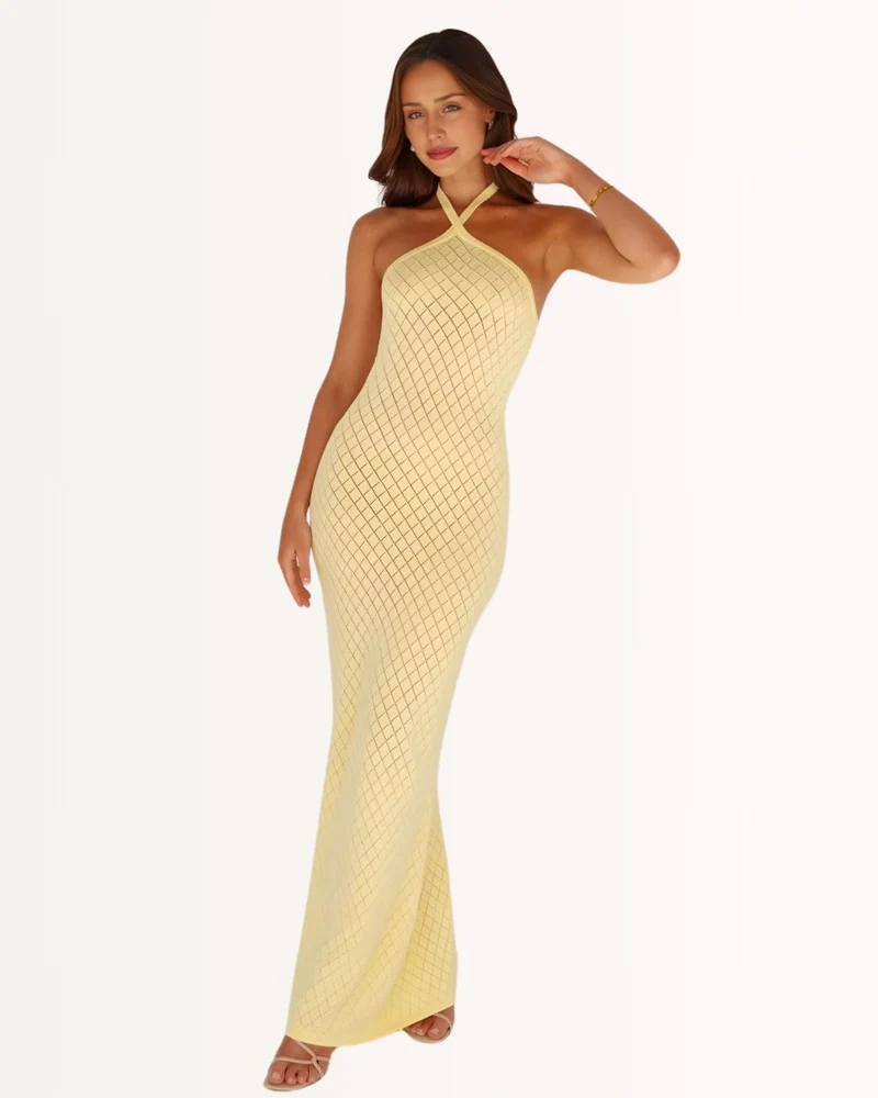 Beach Yellow Dress