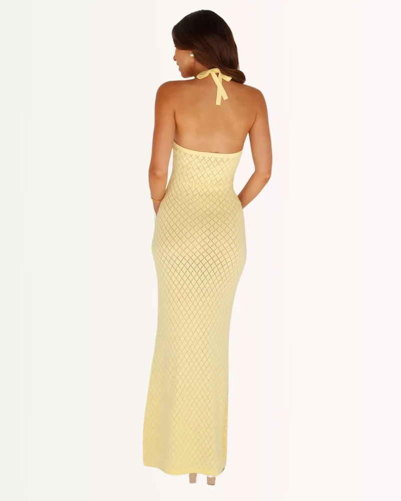 Beach Yellow Dress