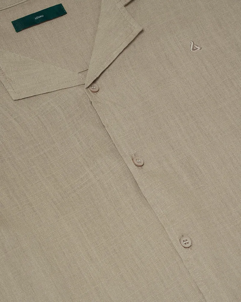 Old Money Dolce Vita Shirt - Khaki