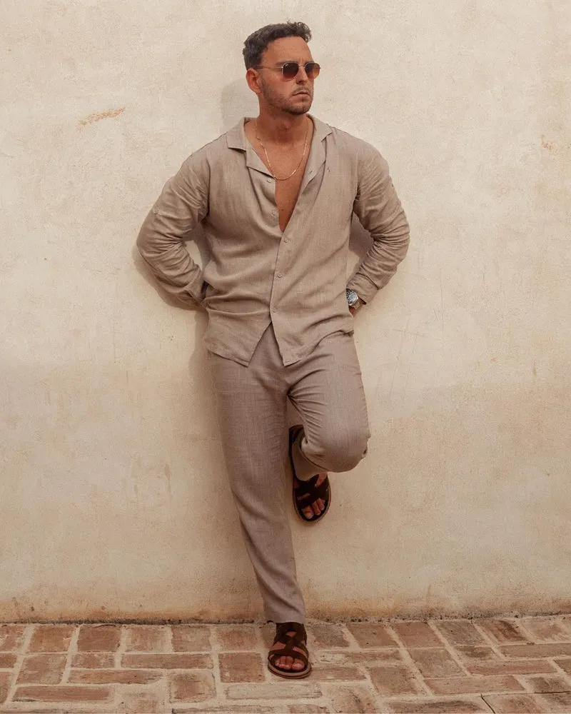 Old Money Dolce Vita Shirt - Khaki