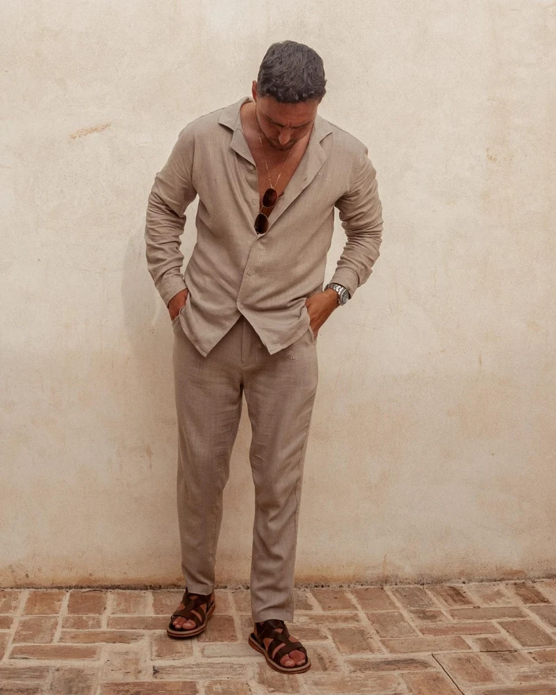 Old Money Dolce Vita Shirt - Khaki