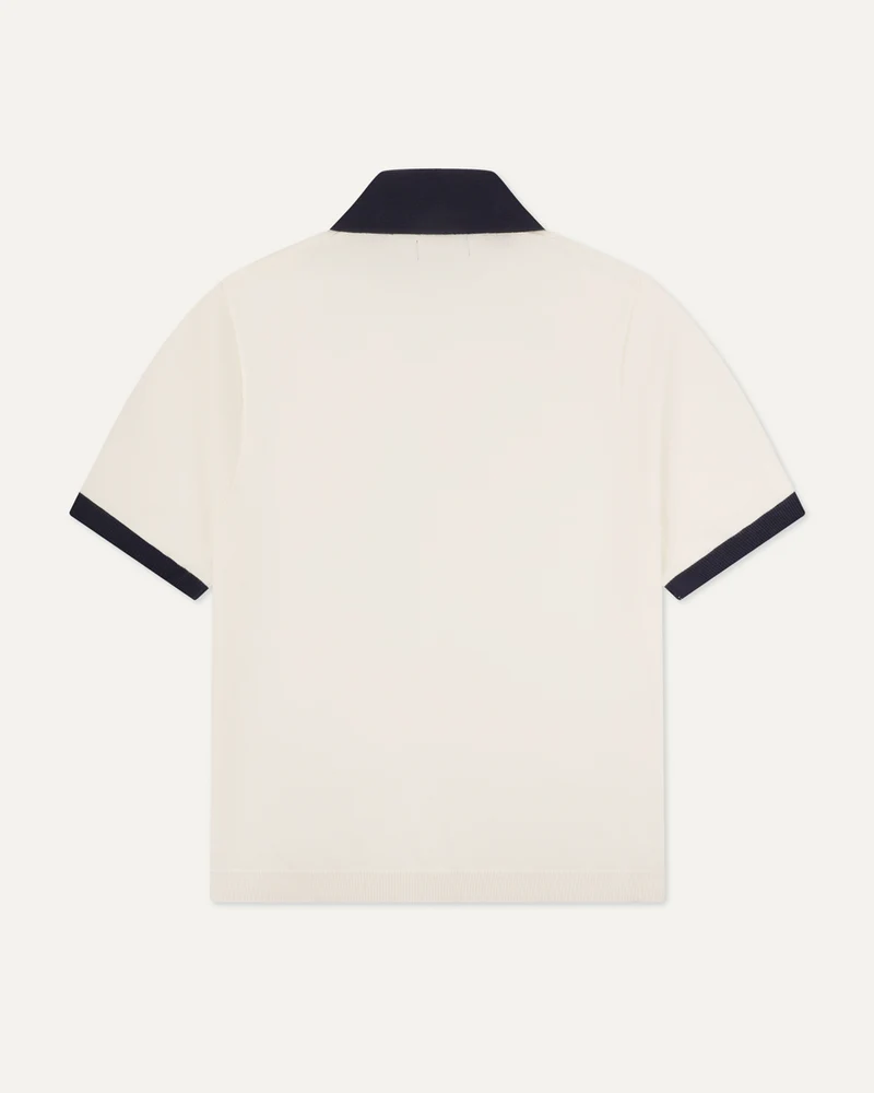 Old Money Polo Shirt White