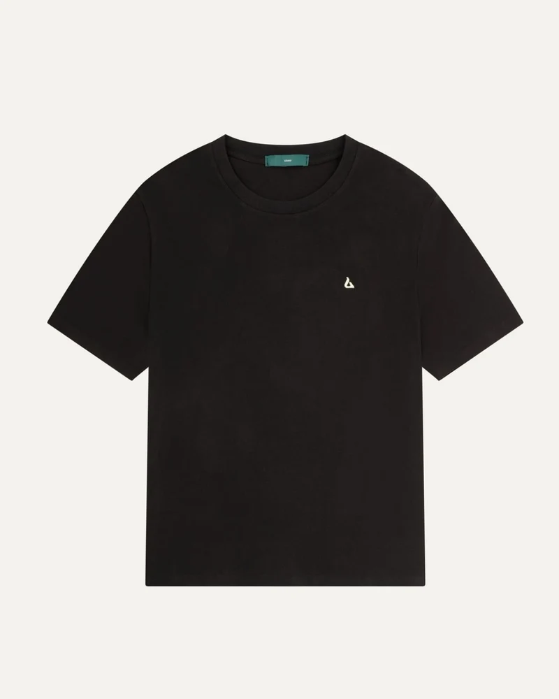 Old Money Cotton T-shirt Black