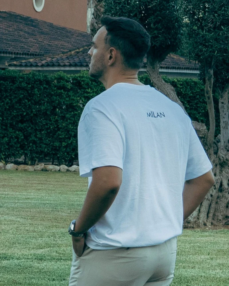Milan T-shirt x Lovau White Limited Edition