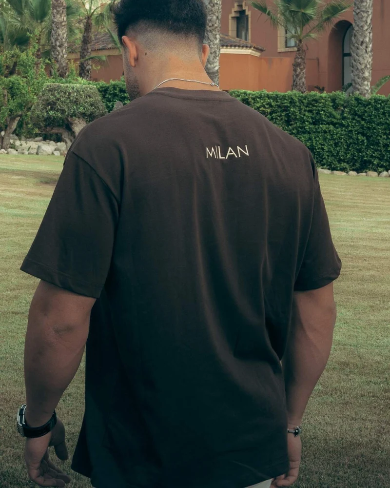 Milan T-shirt x Lovau Brown Limited Edition