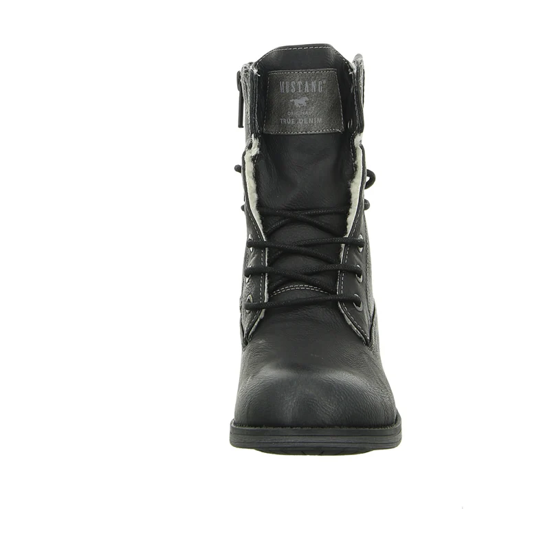 MUSTANG Schnürstiefelette Warmfutter bis 35mm Absatz (casual)
