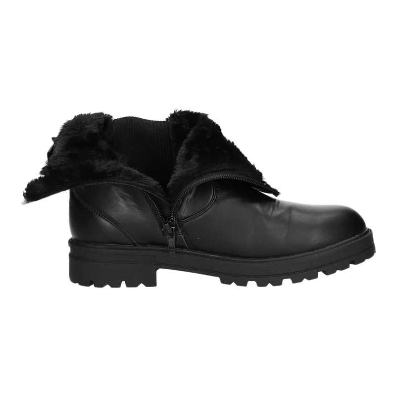 girlZ onlY Schlupf-/Klettstiefelette Warmfutter