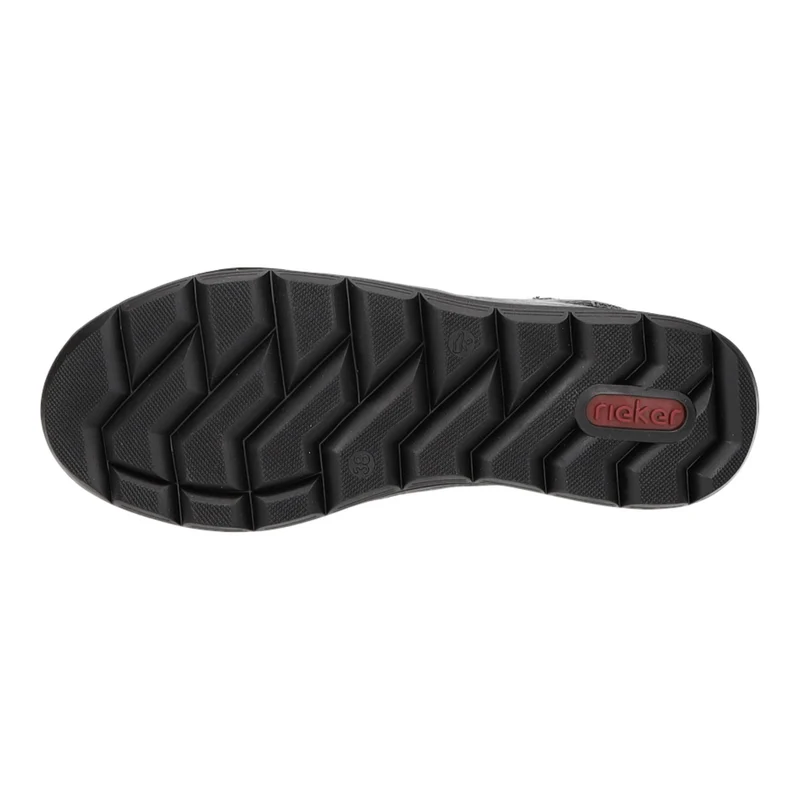 Rieker Schlupf-/Reißverschlußstiefelette Warmfutter bis 35mm Absatz (casual)