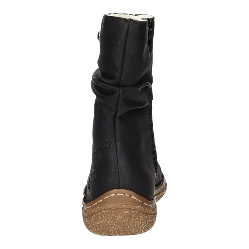 Rieker Schlupf-/Reißverschlußstiefelette Warmfutter bis 35mm Absatz (casual)