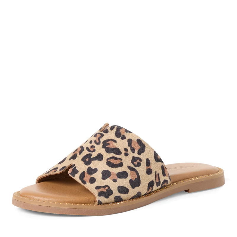 Tamaris Lederpantolette 27136 Leopard
