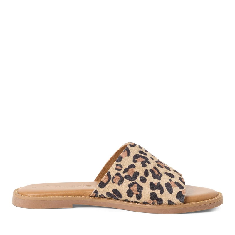 Tamaris Lederpantolette 27136 Leopard