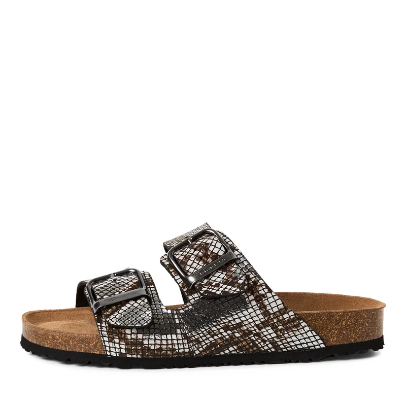 Tamaris Pantolette 27523 Schwarz/Snake