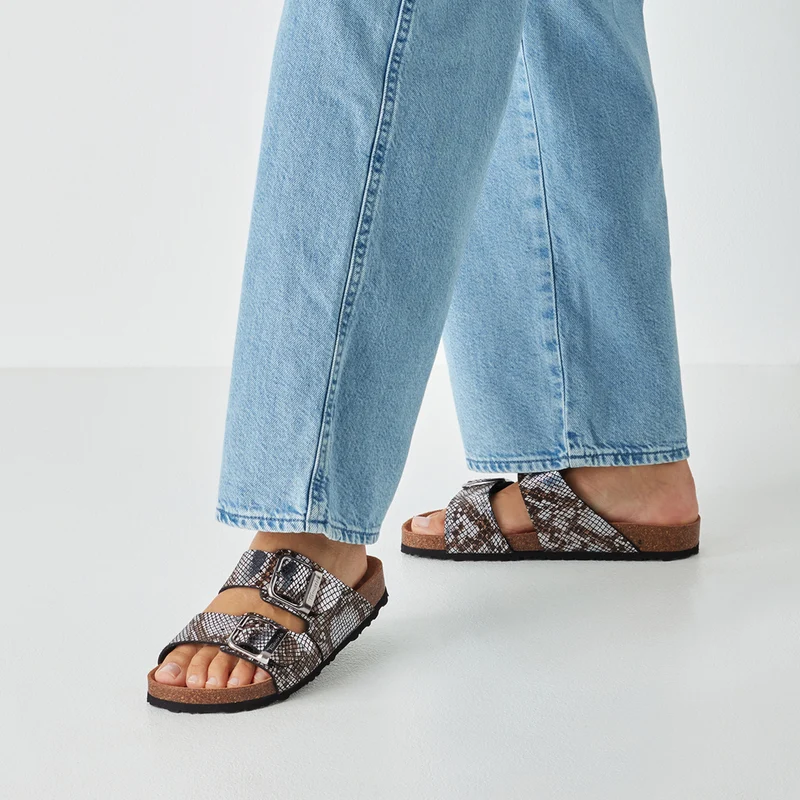 Tamaris Pantolette 27523 Schwarz/Snake