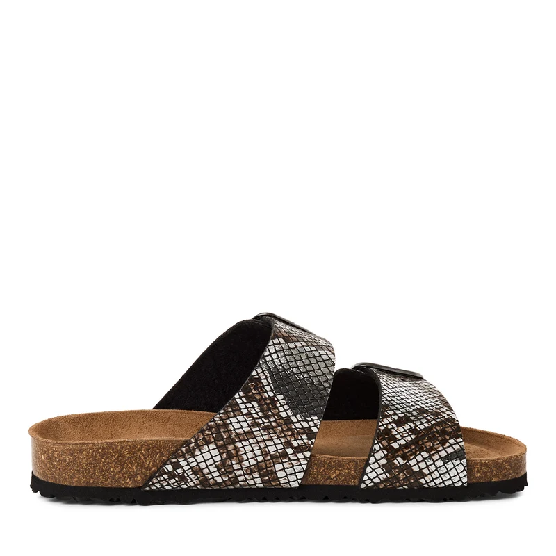 Tamaris Pantolette 27523 Schwarz/Snake