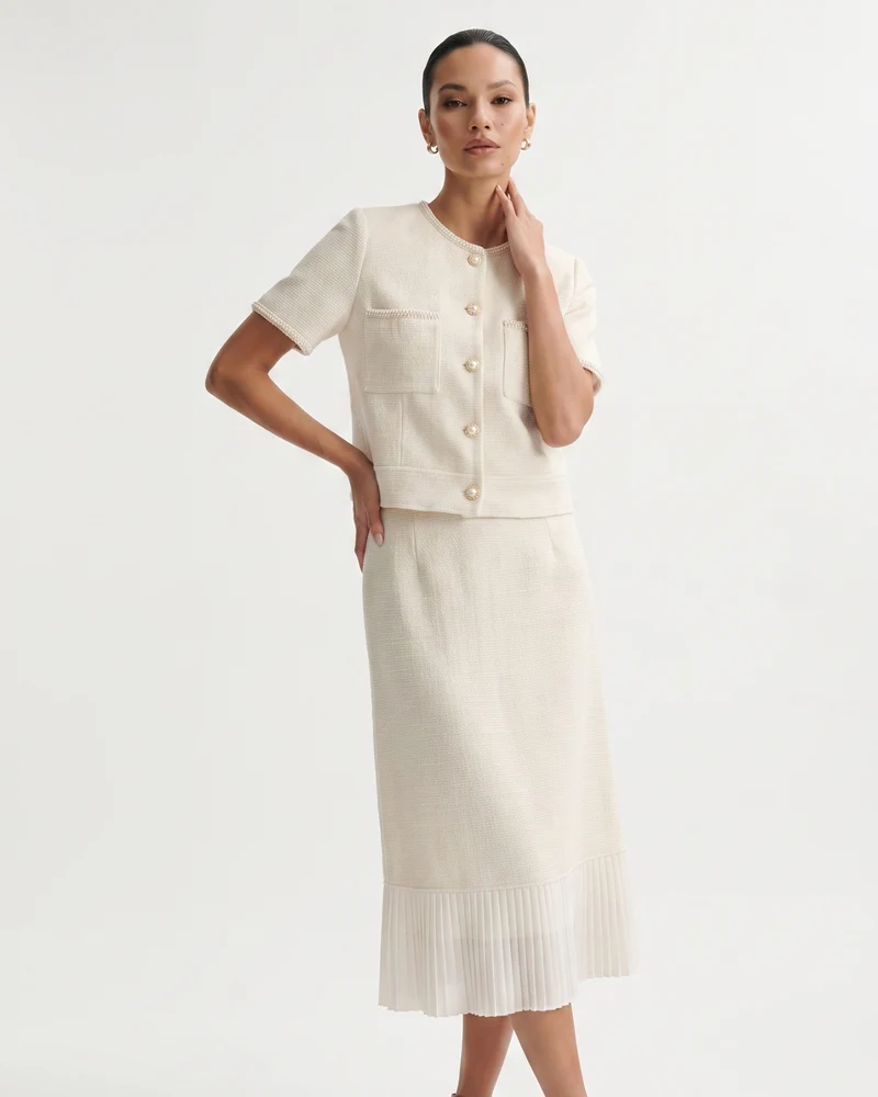 Lauren High End Apricot Suit Set