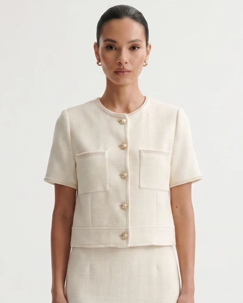 Lauren High End Apricot Suit Set