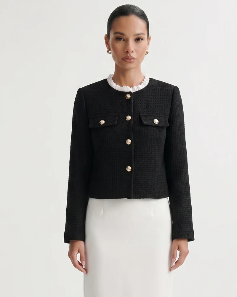 Kiara Black Cardigan