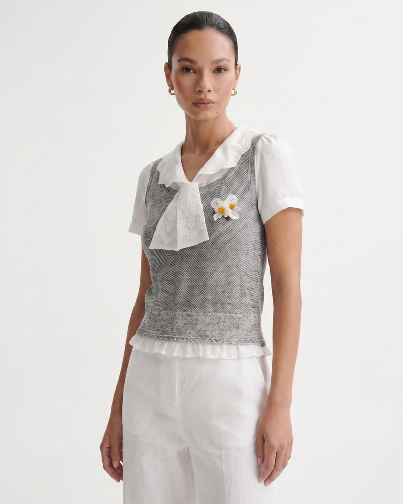 Designer Embroidered Sweet Dream Top
