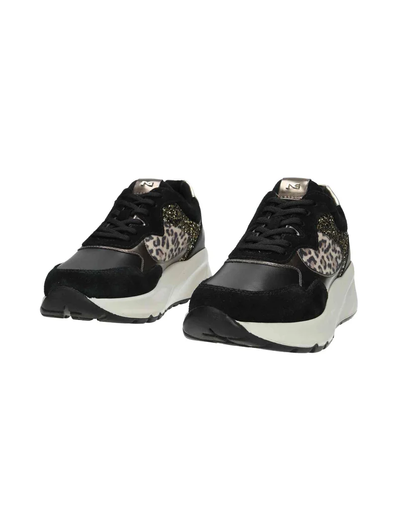 E512864D Velour Nero Guanto Nero T.Crom Torba T.Aida Leo Beige+Iri nero