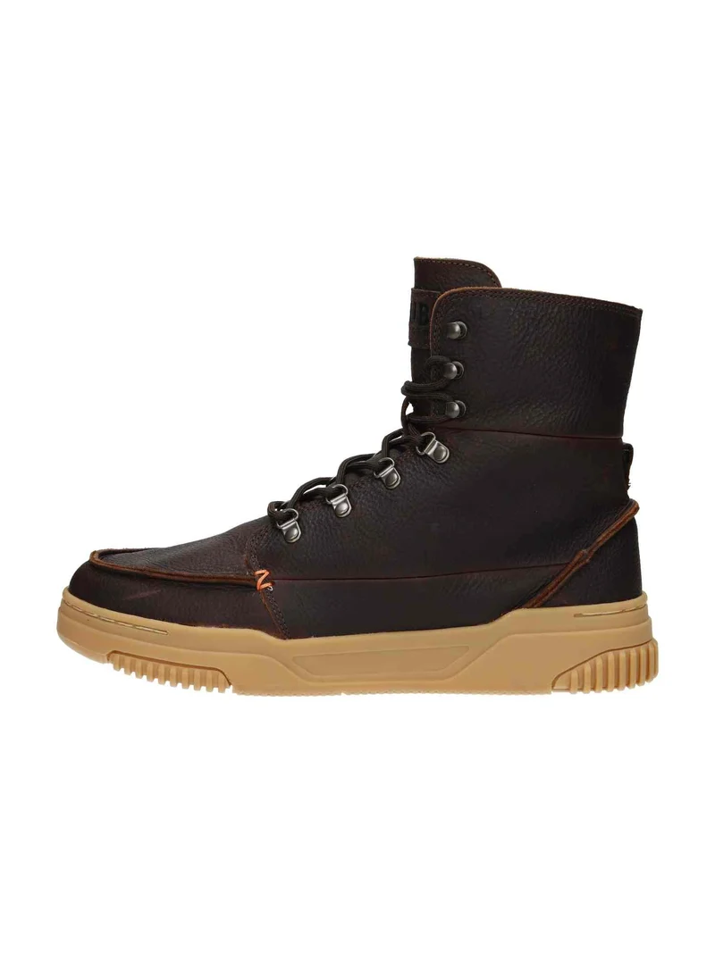 Spitsberg Leather/Wool Lining dark brown/lt gum lt gum