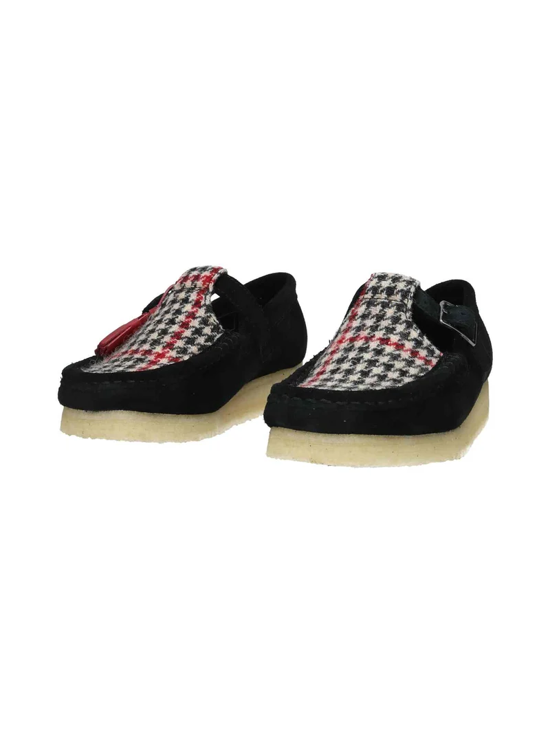 Wallabee T Bar black tweedcomb