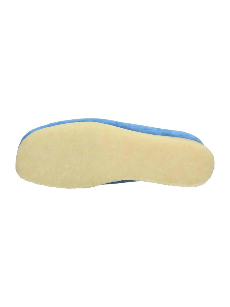 Wallabee blue suede