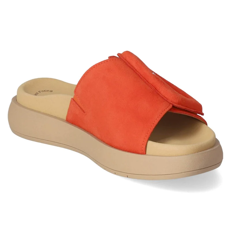 Pantoletten Orange