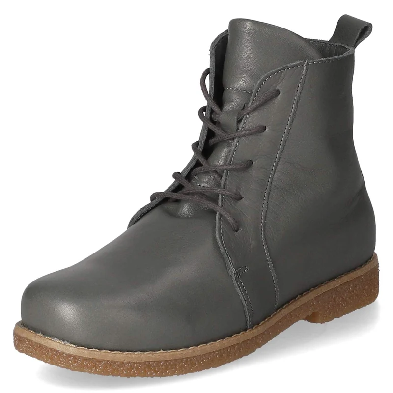 Schnürstiefeletten Grau