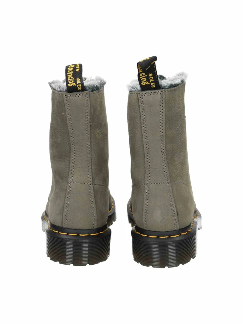 1460 Serena Milled Nubuck Wp nickel grey