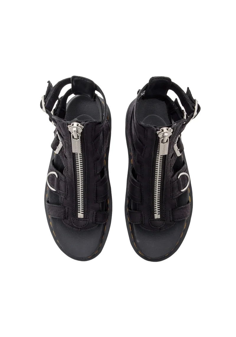 Olson Tumbled Nubuck charcoal grey