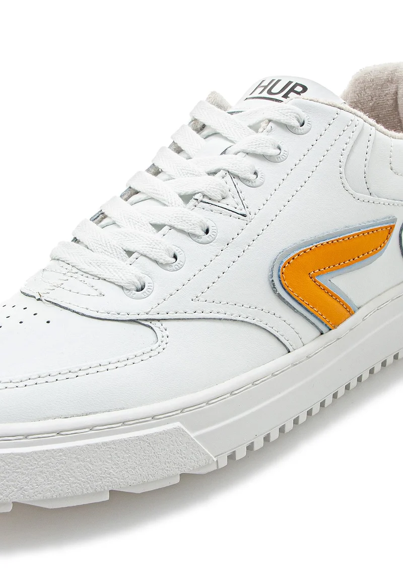 NORTH L31 LEATHER white/sulfur/white