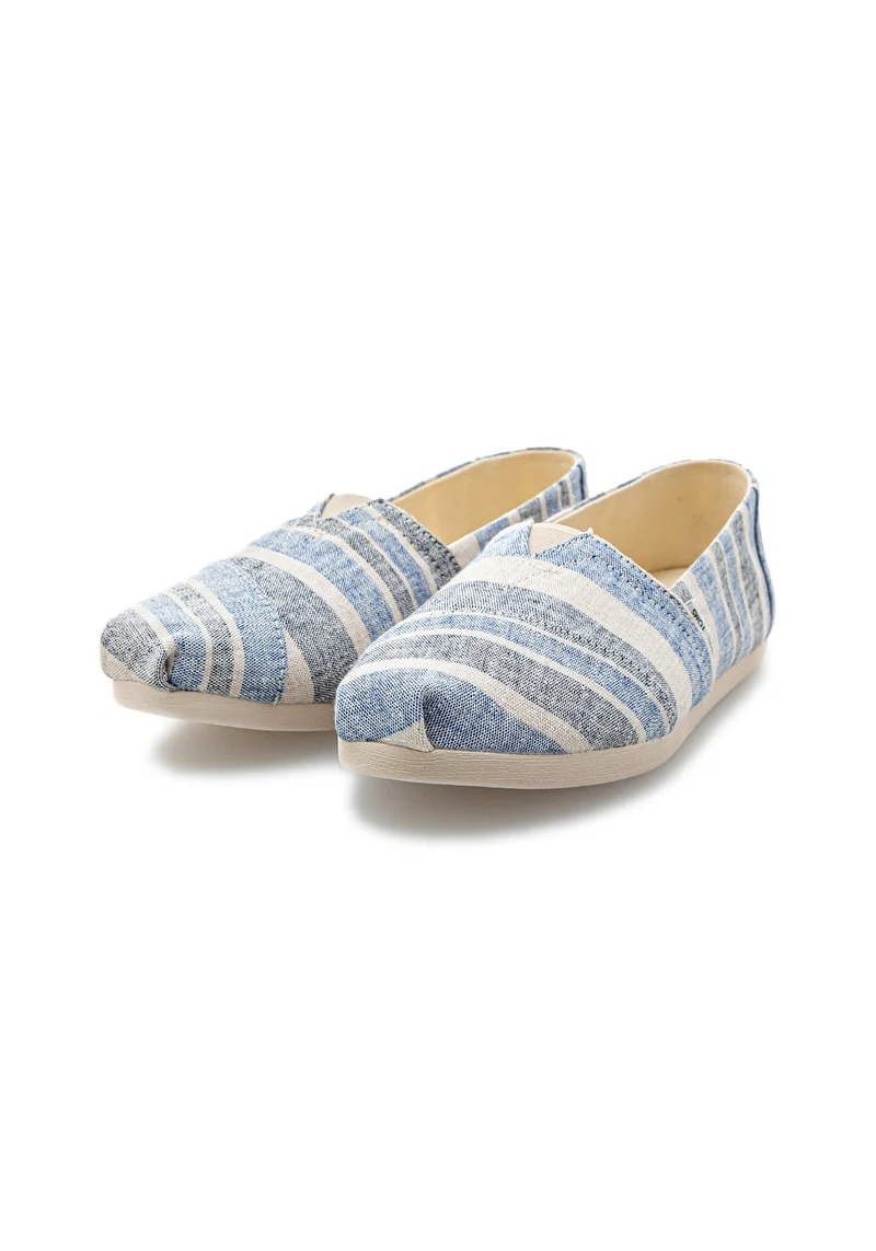 10017804 WM Alpargata Wide Stripe blue