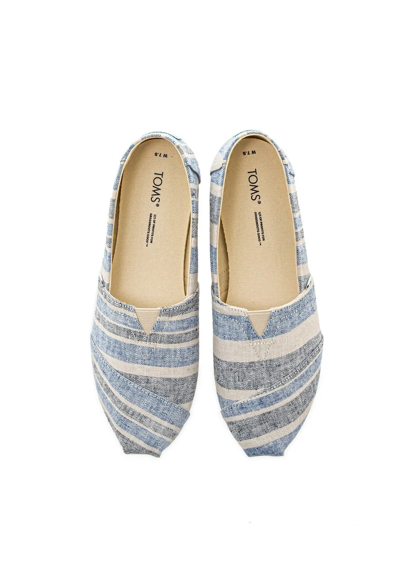10017804 WM Alpargata Wide Stripe blue