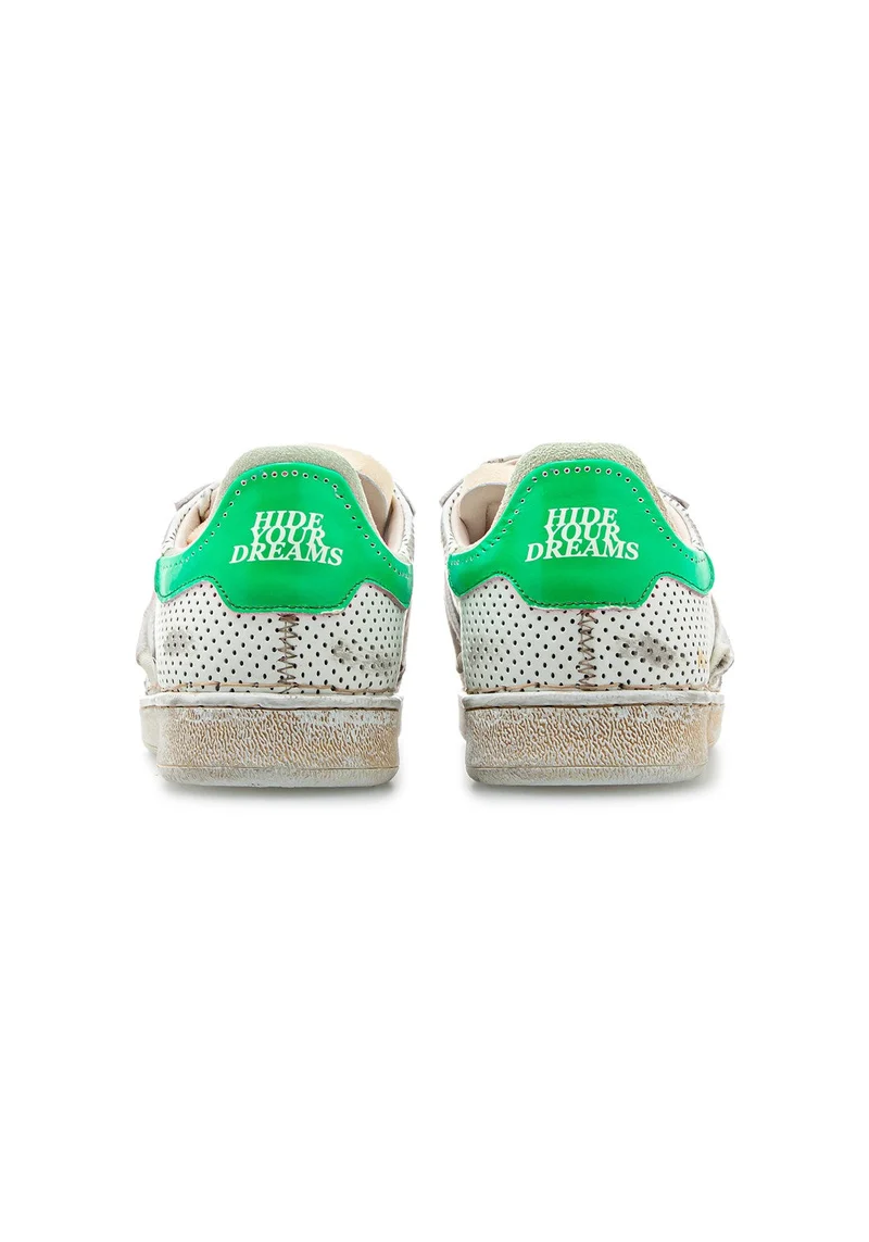 Stripeless Ultimate Atari white/flou gre dunkel