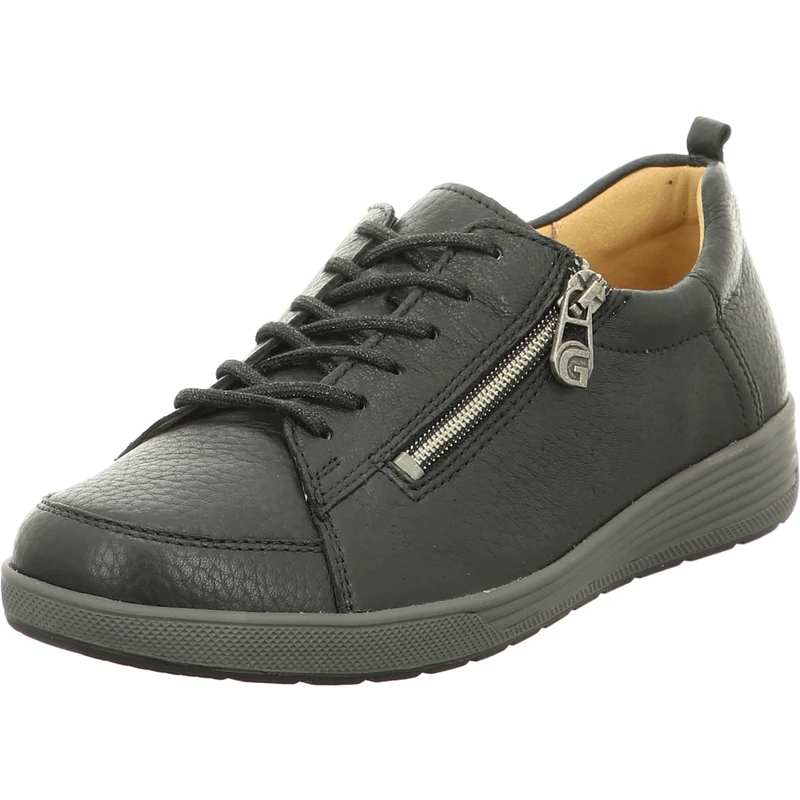 Ganter Schnürschuh Karin schwarz