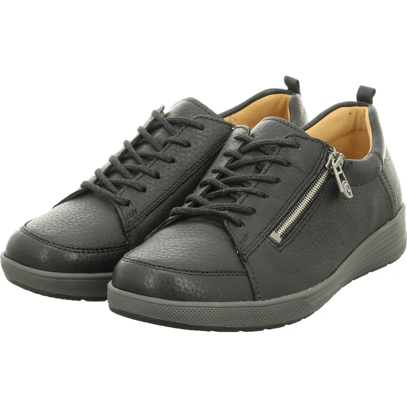 Ganter Schnürschuh Karin schwarz